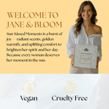 Sun-Kissed Moments Bath Gift Set – 6Pc Spa Kit with Candle, Mug & More