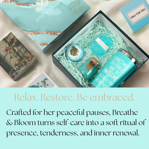 Breathe & Bloom Spa Set – 6Pc Refreshing Green Gift Box