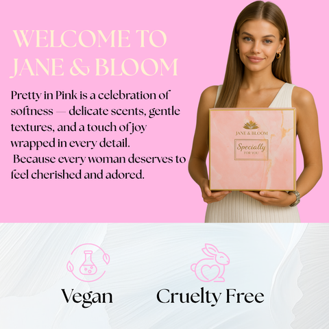 Sweet Rituals – Pink Spa Gift Box with Towel Bear