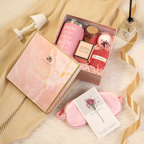 Pretty in Pink Spa & Bloom Gift Set